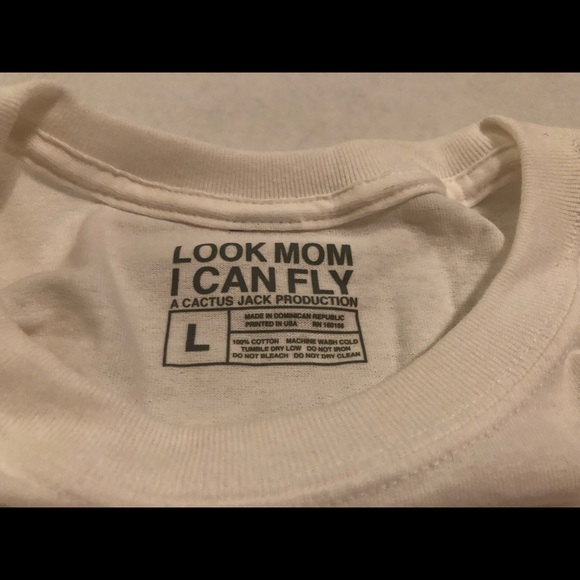 Travis Scott Look Mom I Can Fly Tee - Picture 4 of 5
